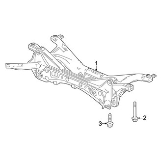 Acura OE - Rear Suspension - Suspension Mounting (Type S)