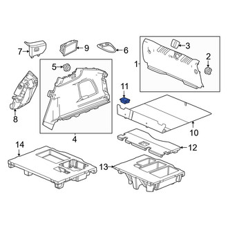 Acura OE - Rear Tie Down Hook