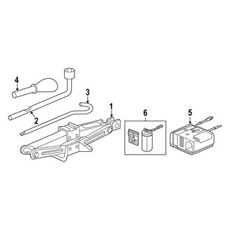 Acura OE - Rear Body & Floor - Jack & Components