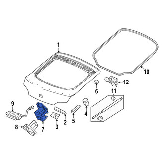 Acura OE - Rear Liftgate Latch