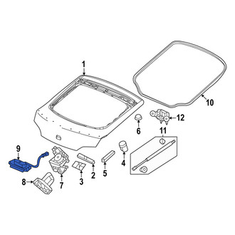 Acura OE - Rear Liftgate Latch Release Switch
