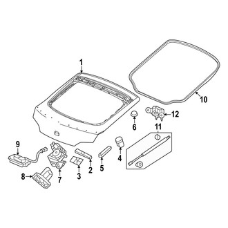 Acura OE - Lift Gate - Gate & Hardware