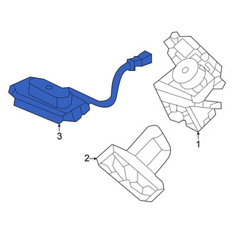 Acura OE - Rear Liftgate Latch Release Switch