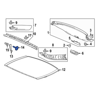 Acura OE - Tie Down Hook Screw