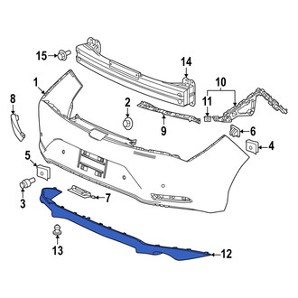 Acura OE - Rear Valance Panel