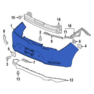 Acura OE - Front Bumper Cover