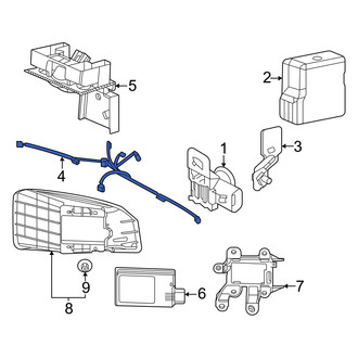 Acura OE - Front Parking Aid System Wiring Harness