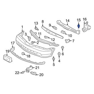 Acura OE - Bumper Cover Reinforcement Bolt
