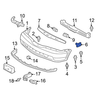 Acura OE - Front Bumper Cover Spacer