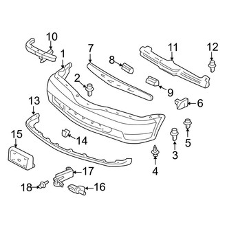 Acura OE - Front Bumper