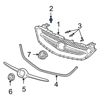 Acura OE - Grille Retainer