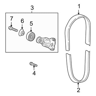 Acura OE - Cooling - Belts & Pulleys