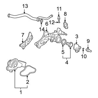 Acura OE - Cooling - Water Pump