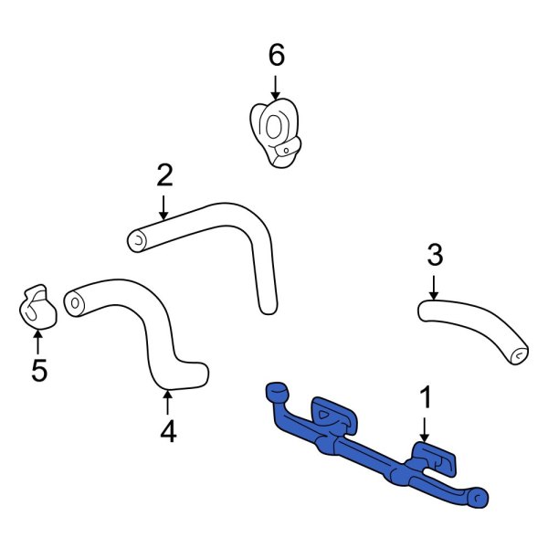 Automatic Transmission Oil Cooler Hose