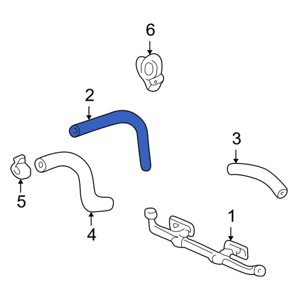 Automatic Transmission Oil Cooler Hose