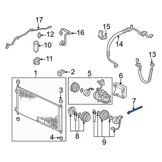 Acura OE - Upper A/C Compressor Bolt