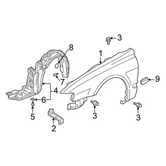 Acura OE - Fender & Components