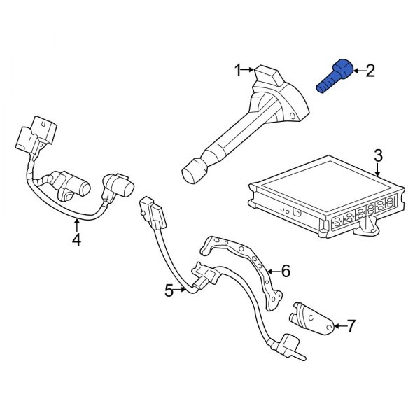 Ignition Coil Bolt