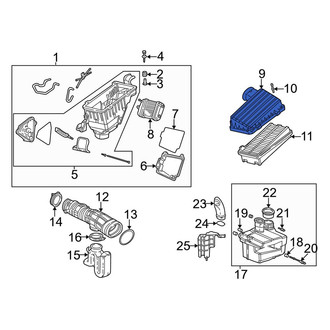 Acura OE - Air Filter Housing
