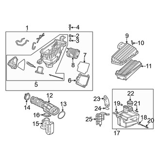 Acura OE - Engine / Transaxle - Air Intake
