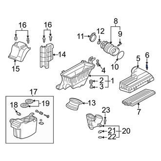 Acura OE - Air Filter Housing Bolt