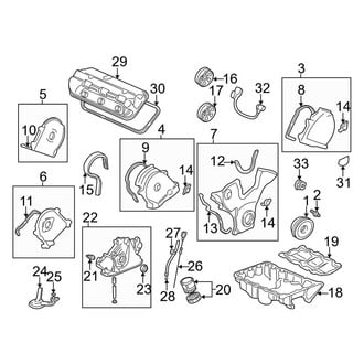 Acura OE - Engine / Transaxle - Engine Parts