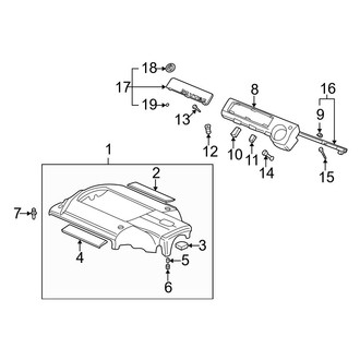 Acura OE - Engine / Transaxle - Engine Appearance Cover