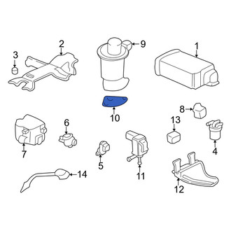 Acura OE - Exhaust Gas Recirculation (EGR) Valve Gasket