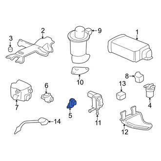 Acura OE - Vapor Canister Purge Solenoid