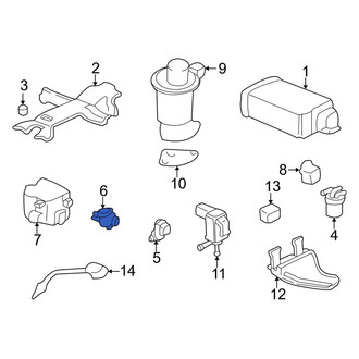 Acura OE - Vapor Canister Purge Solenoid