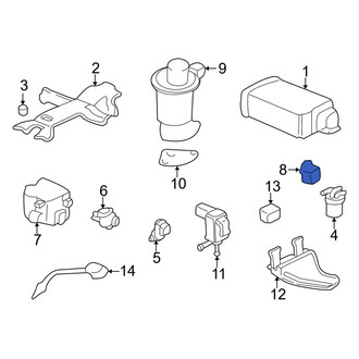 Acura OE - Vapor Canister Purge Solenoid