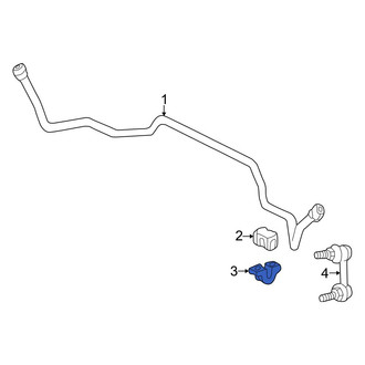 Acura OE - Front Suspension Stabilizer Bar Bracket