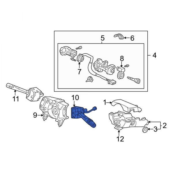 Windshield Wiper Switch