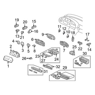 Acura OE - Instrument Panel Light Bulb