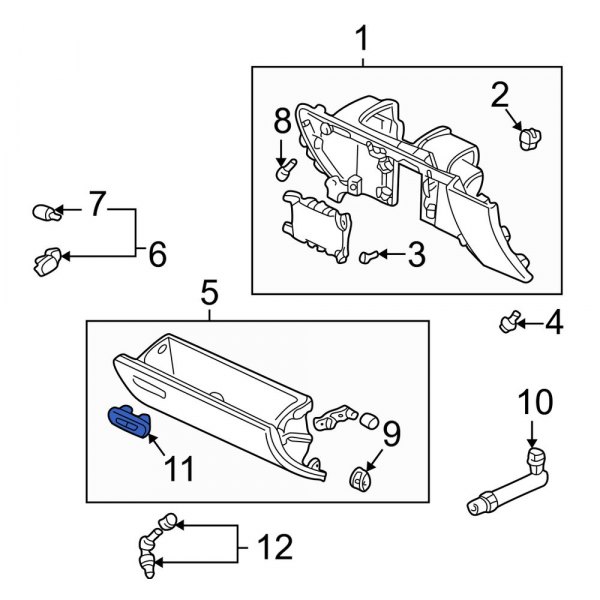 Glove Box Latch