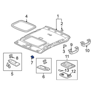 Acura OE - Sun Visor Holder
