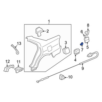 Acura OE - Fuel Door Spring