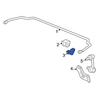 Acura OE - Rear Suspension Stabilizer Bar Bracket