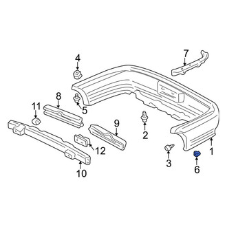 Acura OE - Front Bumper Cover Spacer