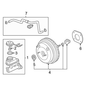 Acura OE - Cowl - Components on Dash Panel (Base)
