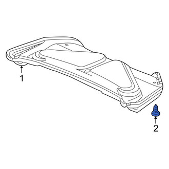 Acura OE - Deck Lid Trim Clip