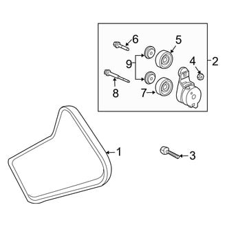 Acura OE - Cooling - Belts & Pulleys