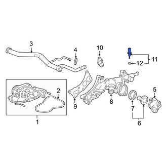 Acura OE - Engine Coolant Temperature Sensor