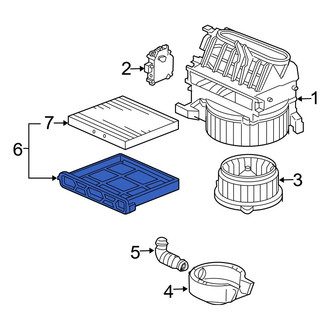 Acura OE - Cabin Air Filter Case