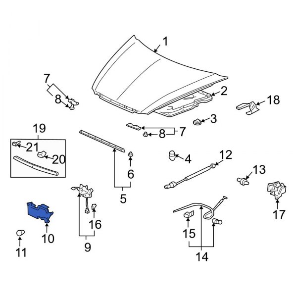 Hood Latch Cover