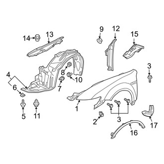 Acura OE - Fender & Components