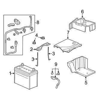 Acura OE - Electrical - Battery