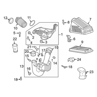 Acura OE - Engine / Transaxle - Air Intake
