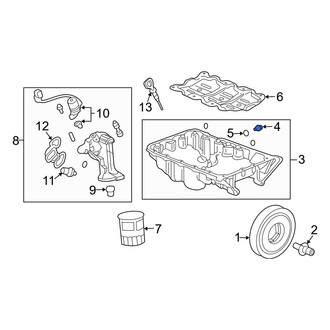 Acura OE - Engine Oil Drain Plug