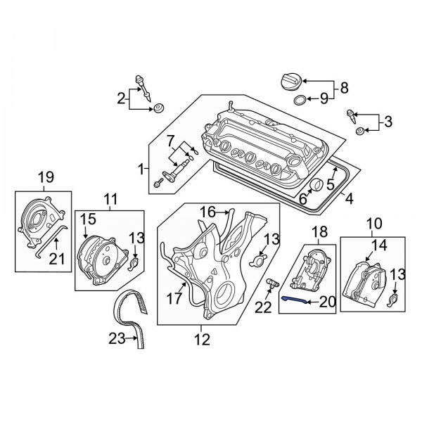 Engine Timing Cover Gasket